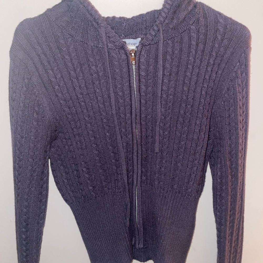 Urban Weekend Gray Knit Sweater